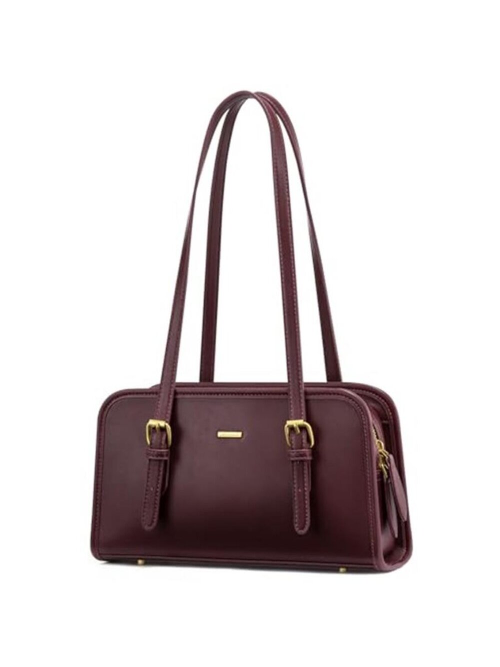 LOVEVOOK Burgundy Shoulder Bag for Women Vintage Y2K Mini Handbag Purse